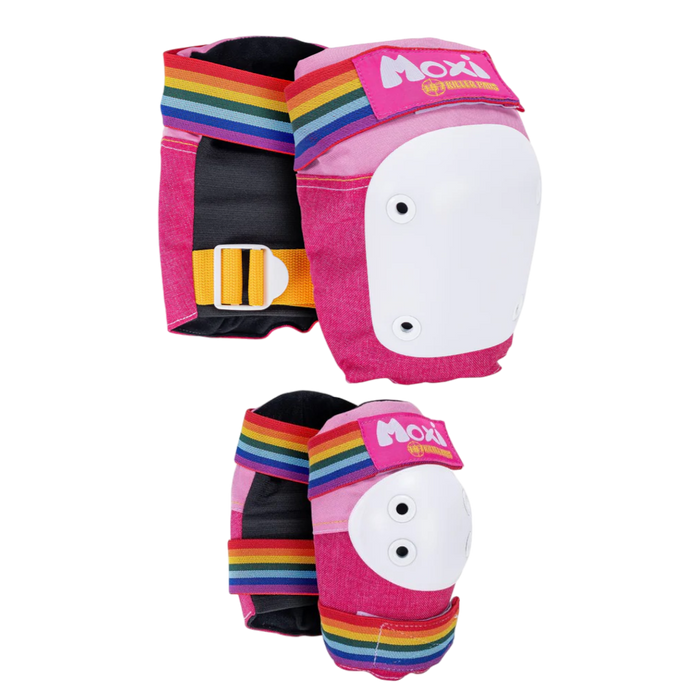 187 Killer Pads - Moxi Combo Pack | Pink - Size XS (Unpackaged) Adult Knee & Elbow Safety Gear Set