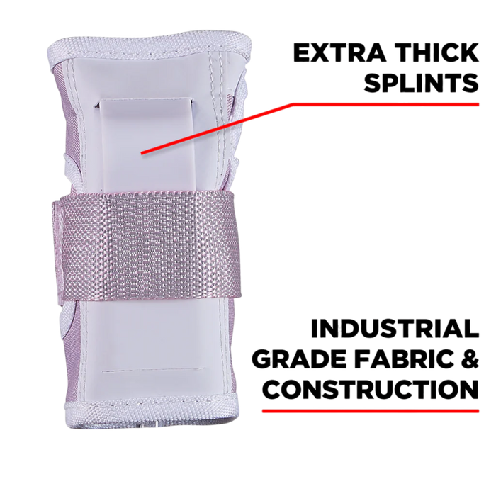 187 killer Pads - Purple Six Pack - Adult Knee/Elbow/Wrist Safety Gear Set