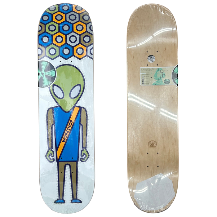 Alien Workshop - White 8.25 Soldier Regalia Deck