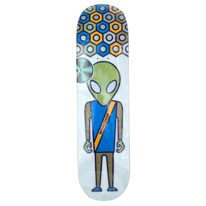 Alien Workshop - White 8.25 Soldier Regalia Deck