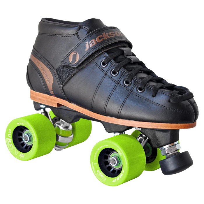 Atom Skates - Black Nylon Competitor Indoor Package - Indoor Skates