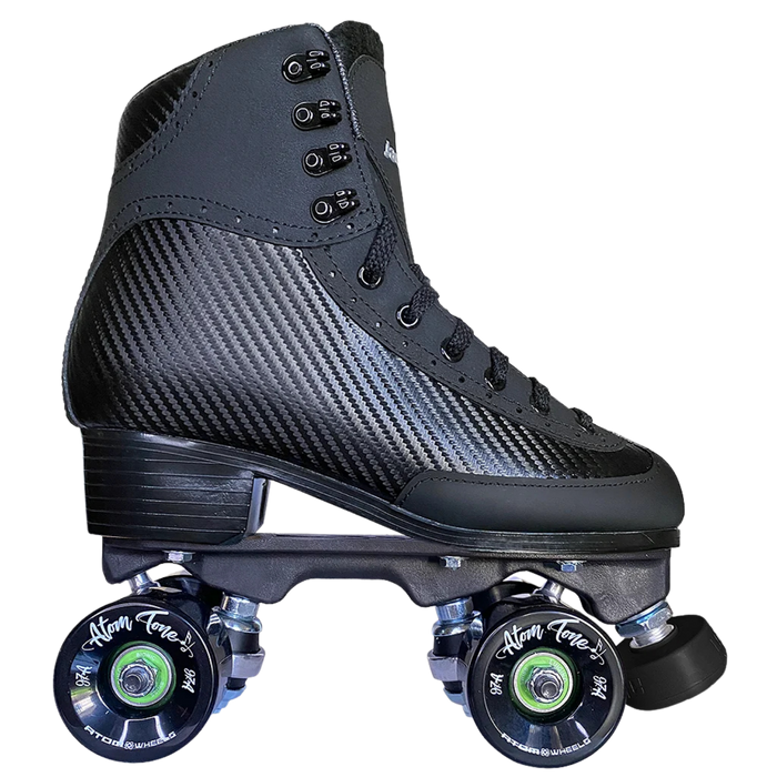 Atom Skates - Black Vibe Nylon Jackson Men's Rythm Package - Roller Skates