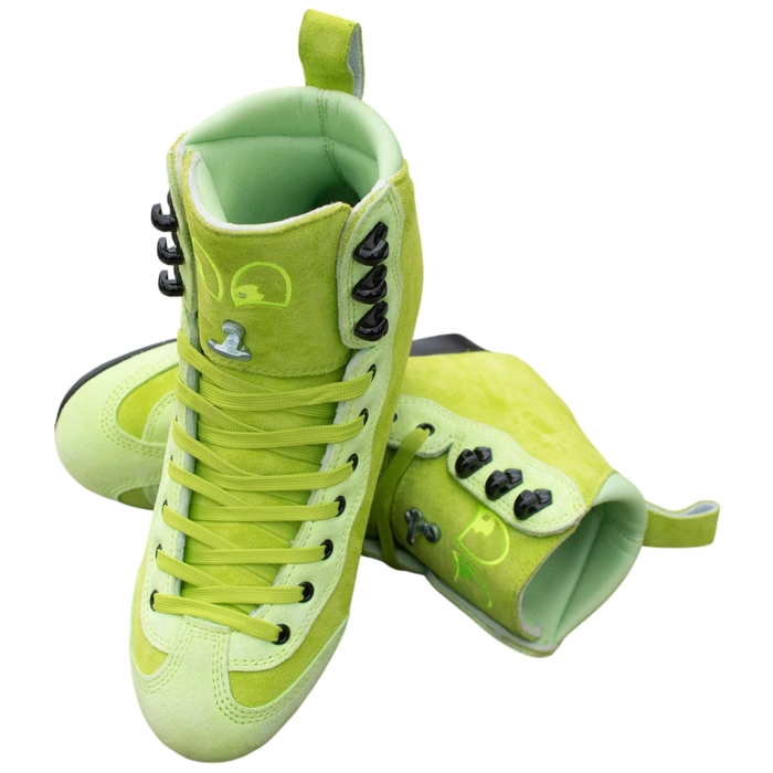 Chuffed Skates - Green RIB Pro Boot - Boots Only