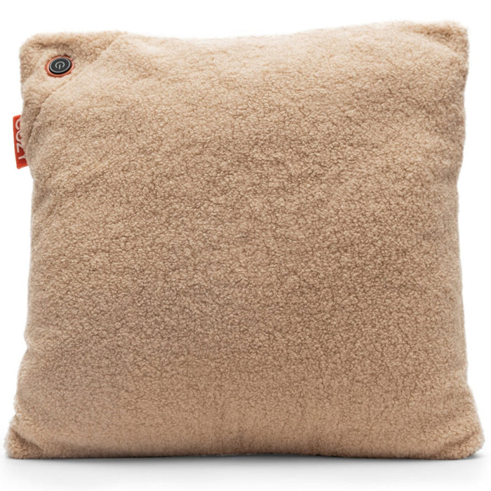 Cozy una woolly 45 x 45 cm wireless heating pad (light brown, power bank 5000 mah)