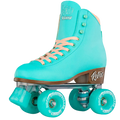 Crazy Skates - Teal Retro Outdoor Roller Skates