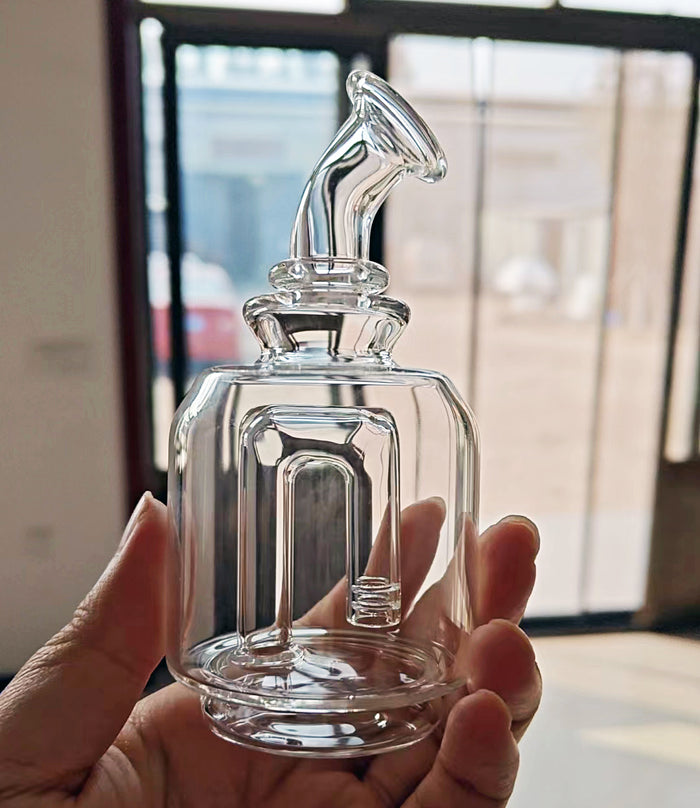 Crossing Core Grenade Glass Bubbler