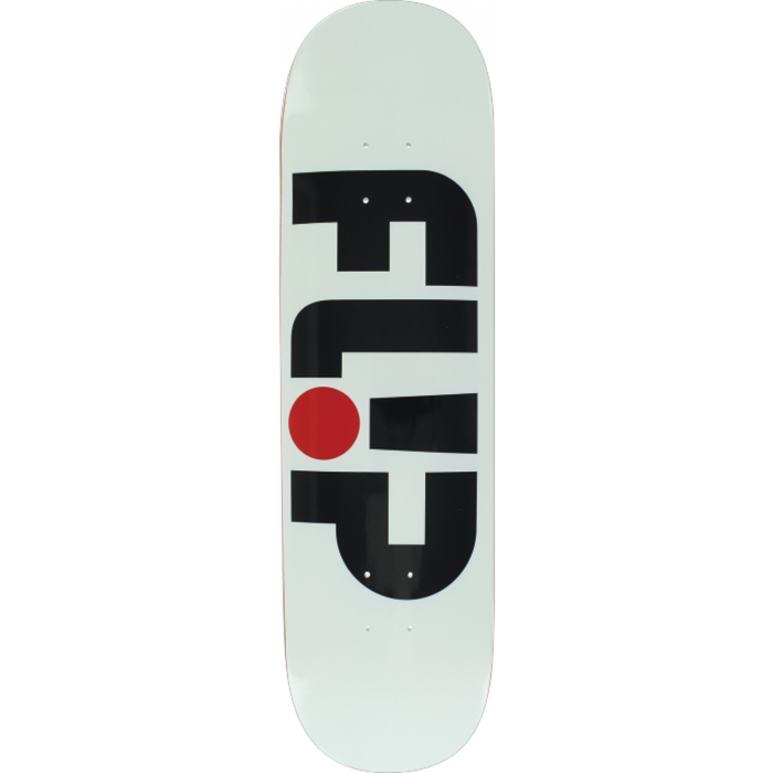 Flip - 8.25 White Odyssey Logo Skateboard Deck