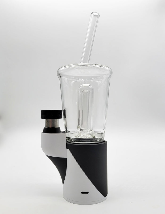 Focus Carta Straw Cup Glass Bubbler - Discount E-Nails