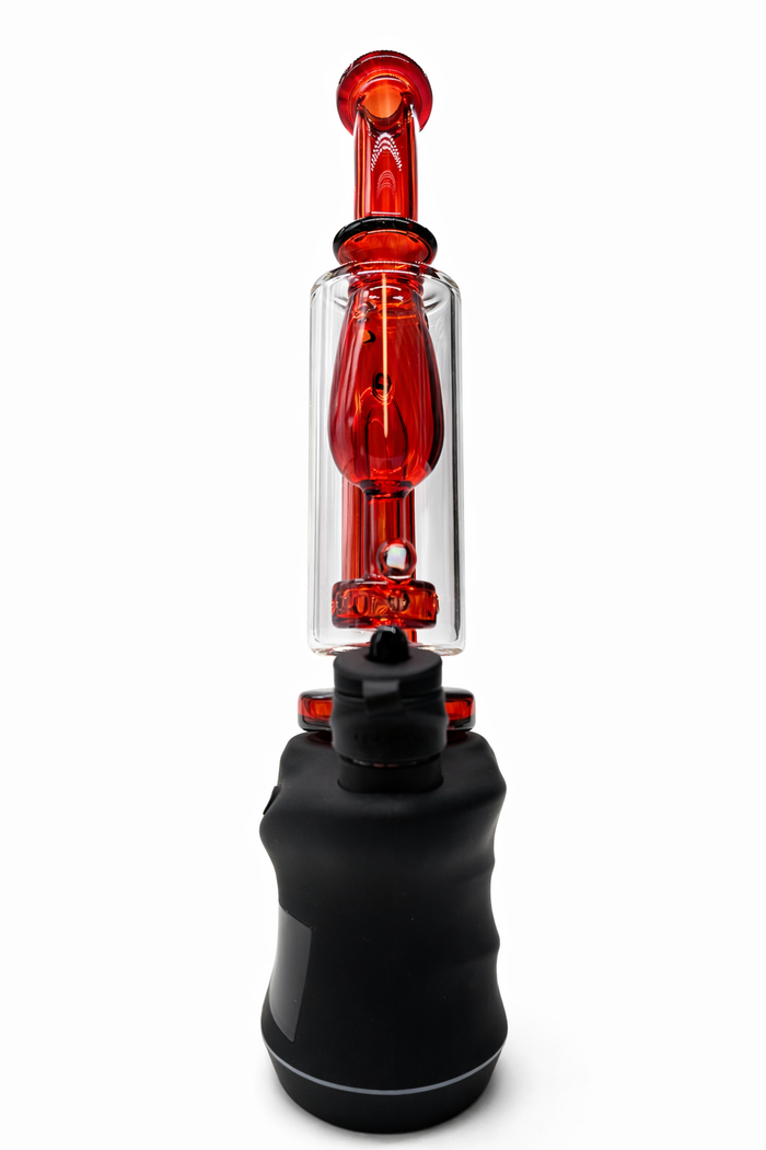 Focus V Carta Red Opal Incycler Glass Bubbler Attachment