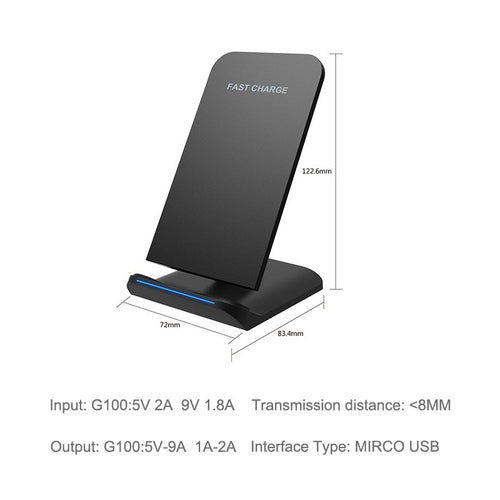 LED Indicator Wireless Quick Charger