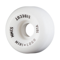 Mini Logo - White 101a Sidecut 53mm Skateboard Wheels (4 Pack)