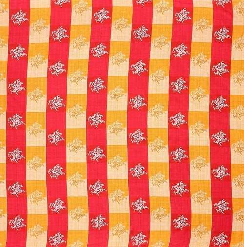 Multi Colored Polycotton Bedsheet