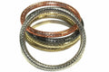 Multi Metallic Bracelet Stack