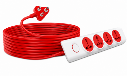 Multipurpose Power Strip with Multiple Plug Points