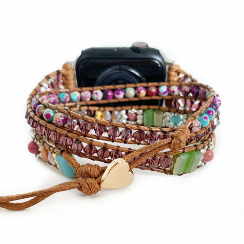 Natural Paraffin Thread Multi-layer Hand-woven Strap