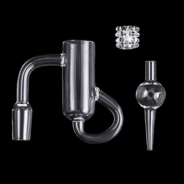 Pack Science Diamond Knot Loop Quartz Banger Dab Nail
