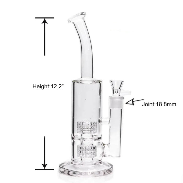 Pack Science Double Matrix Flat Top Percolator