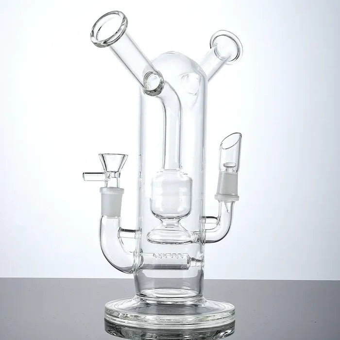 Pack Science Double Sidecar Neck Splashguard Inline Percolator