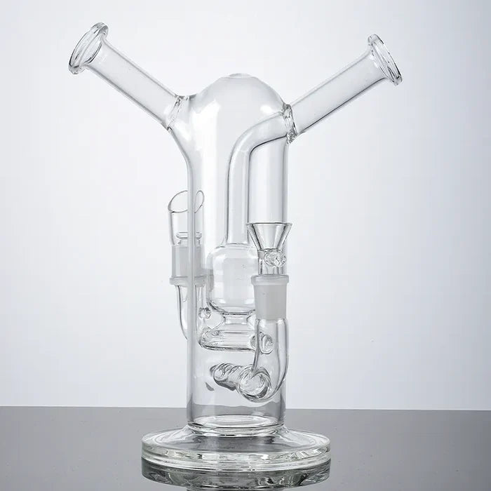 Pack Science Double Sidecar Neck Splashguard Inline Percolator