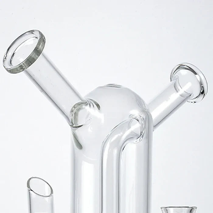 Pack Science Double Sidecar Neck Splashguard Inline Percolator