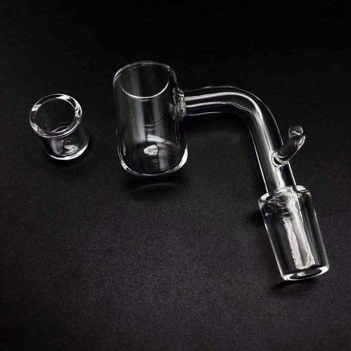 Beyond Glass Quartz Banger Enail With Removable Quartz Insert.