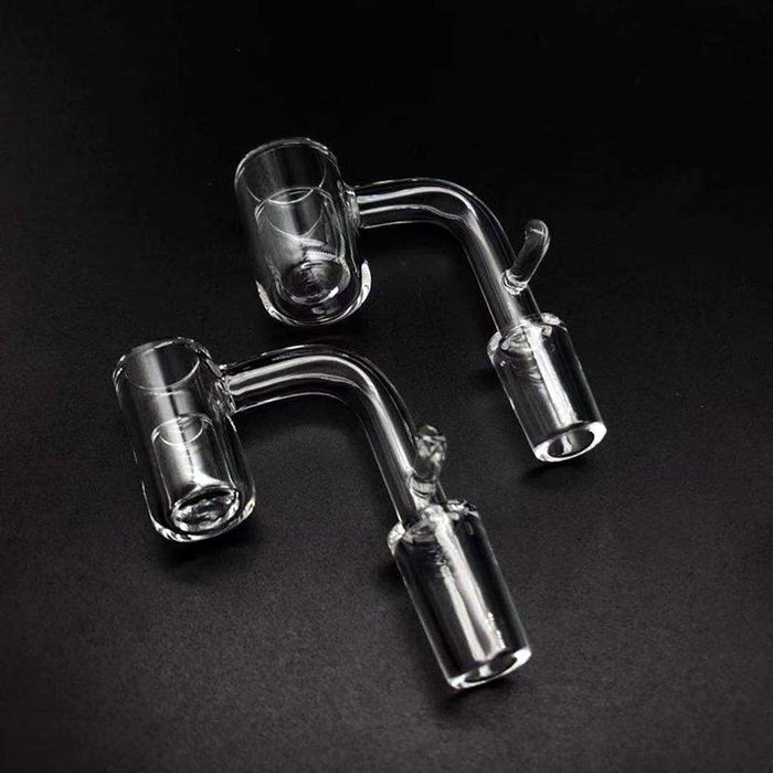 Beyond Glass Quartz Banger Enail With Removable Quartz Insert.