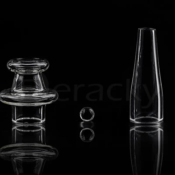 Pack Science Sandblasted Carving Pattern Quartz Banger Charmer Nail