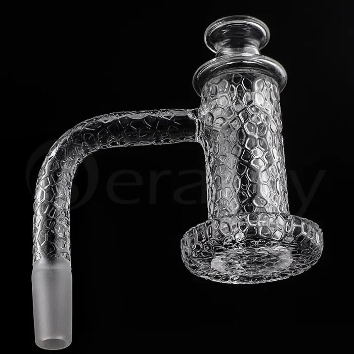 Pack Science Sandblasted Carving Pattern Quartz Banger Charmer Nail