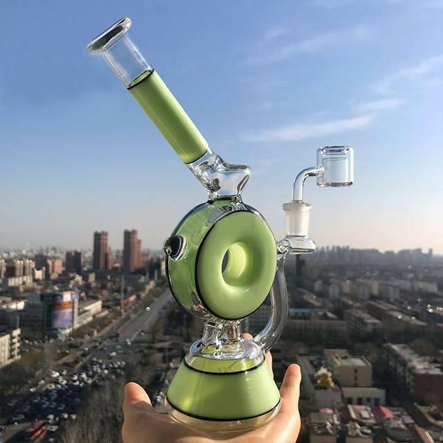 Plus Glass Heady "Smoke Ring Donut".