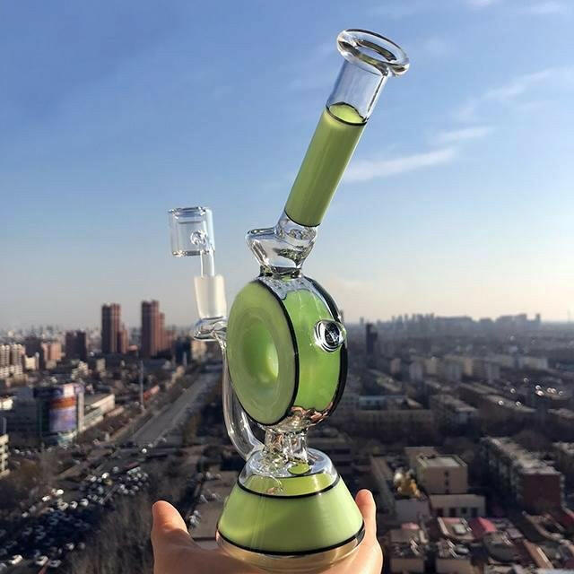 Plus Glass Heady "Smoke Ring Donut".