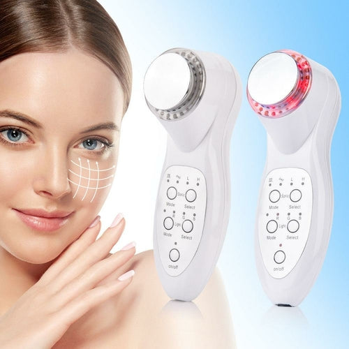 Portable 3Mhz ultrasonic 7 colors Photon Ultrasound LED Light Skin