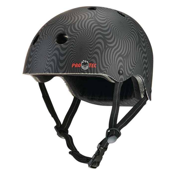 Pro-Tec - Black Swirl Spitfire Signature Edition Low Pro Certified Helmet