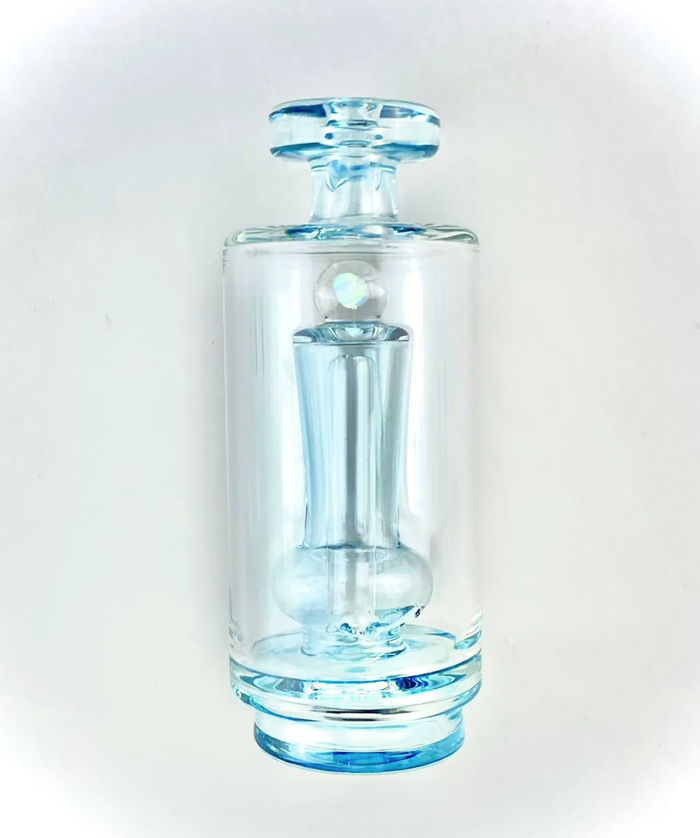 Puffco Peak Atomic Stardust Opal Glass Bubbler Top