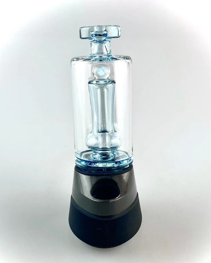 Puffco Peak Atomic Stardust Opal Glass Bubbler Top