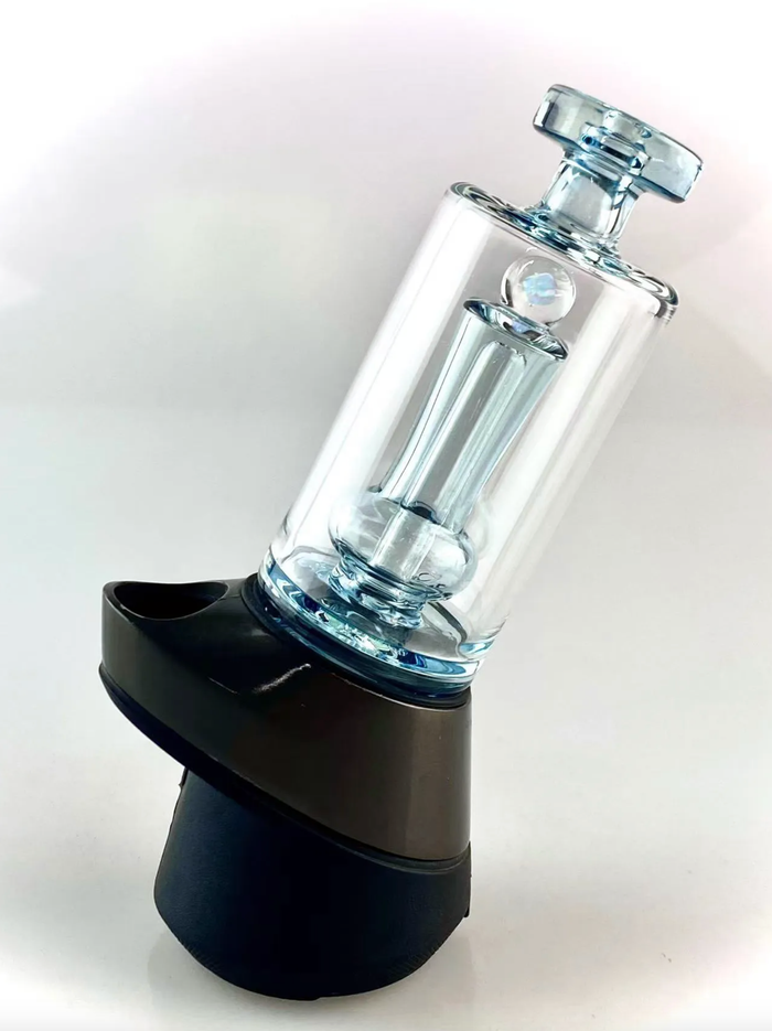 Puffco Peak Atomic Stardust Opal Glass Bubbler Top