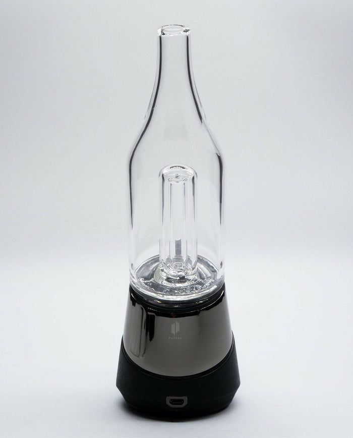 Puffco Peak Bottle Glass Bubbler - Discount E-Nails