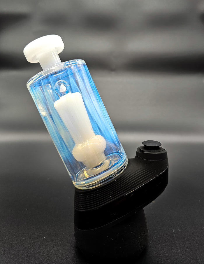 Puffco Peak White Flash Opal Flat Top Glass