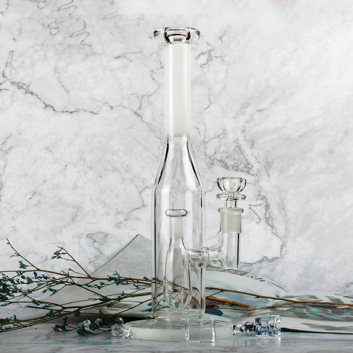 Reanice White Straight Bottle Recycler.