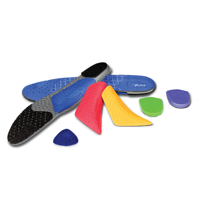 Riedell Skates - R-Fit Footbed Kit Damaged (For All Men's High-Top Boots) - Sold In Pairs