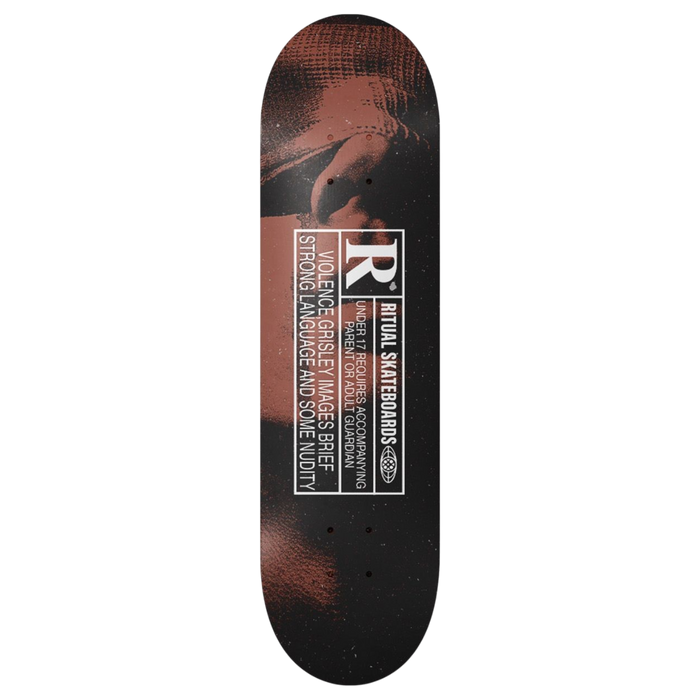 Ritual - 8.5 Black The Revenge Deck - Skateboard Deck