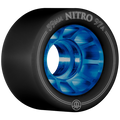 Rollerbones - Nitro 59mm  97A Blue/Black Roller Derby Wheels (4 Pack)