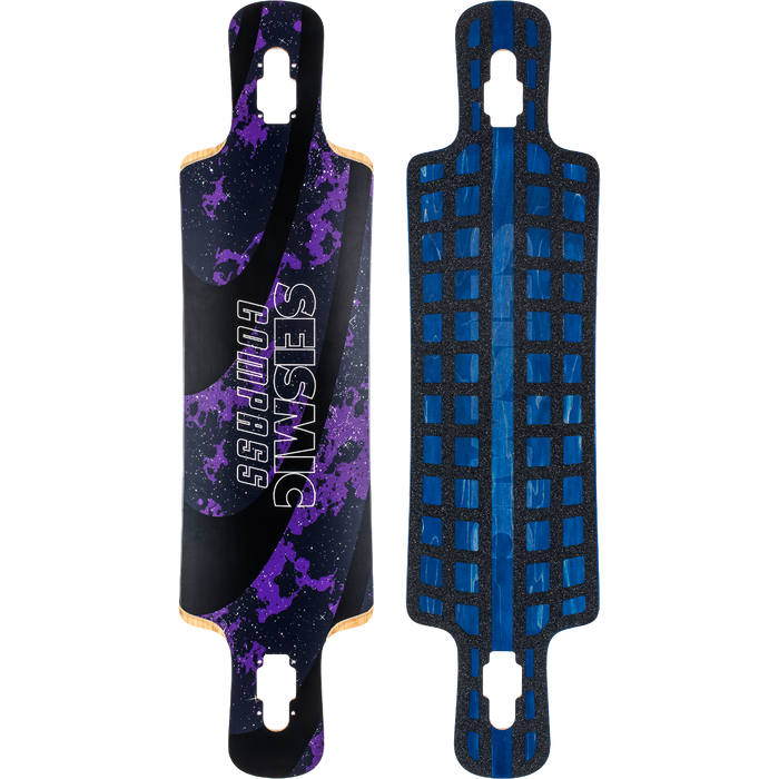 Seismic - Compass 36.5in x 9.375in Longboard Deck