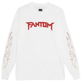 Skate Fantom - White - The Burnt Long Sleeve Shirt
