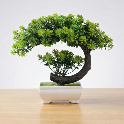 Small Artificial Bonsai Tree 22cm Decor