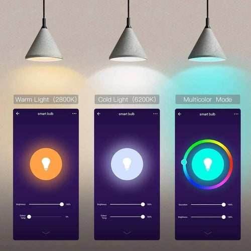 Smart Bulb E26 Wifi Light Compatible with Tuya Alexa Google Assistant