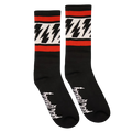 Socco -  Mike Vallely Lightning Bolt Socks | Black