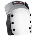 Triple 8 - Grey and White Street Knee Pads (Large) - Sold In Pairs