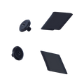 Triple 8 - Replacement Hardware - Deep Cover Visor Crown