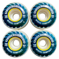 Underground - Blue 99A Dozers 58mm Skateboard Wheels (4 Pack)