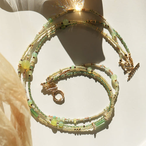 Verdelle Multi-Strand Necklace & Bracelet